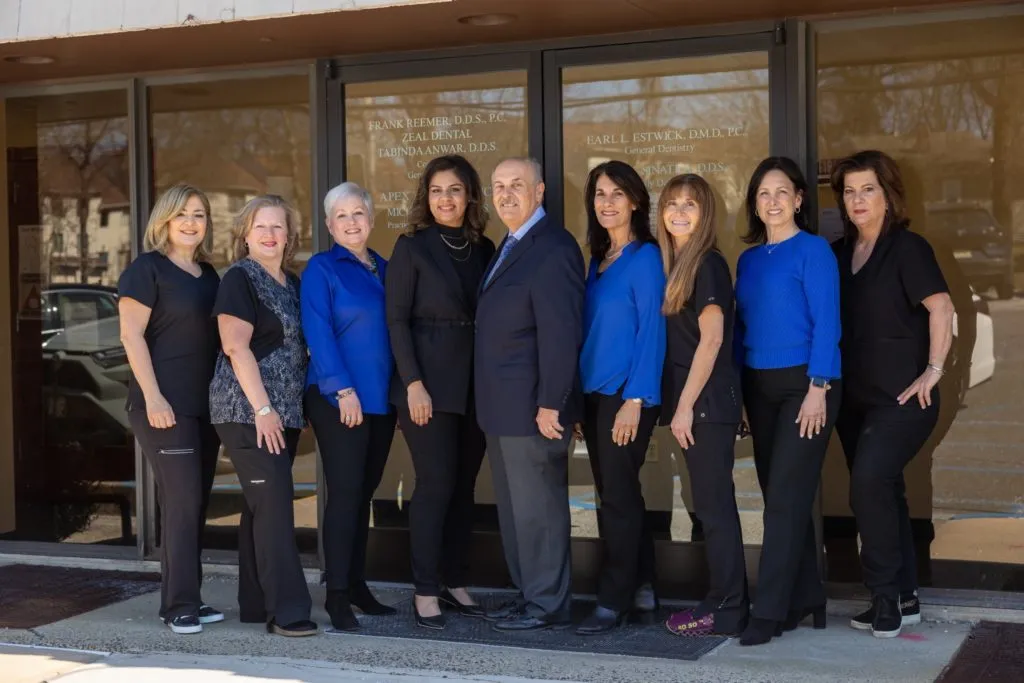 Staff photo of the team at Zeal Dental